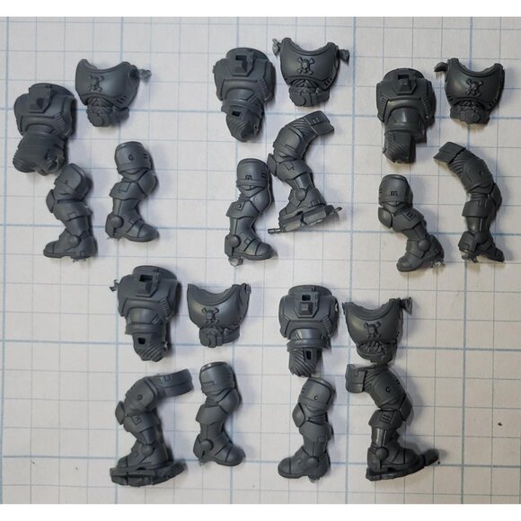Games Workshop Other - Warhammer 40k Space Marine Bits Infiltrator Incursor Phobos Torso Legs x5 Set